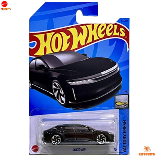 Hot Wheels Regular Lucid Air – Lucid Air – 1/5 & 97/250 – Black