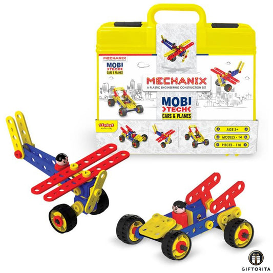 Blocks,Lego and Puzzle (P01701) - ZEPHYR Metal Mechanix Mobi Tech - Cars & Planes