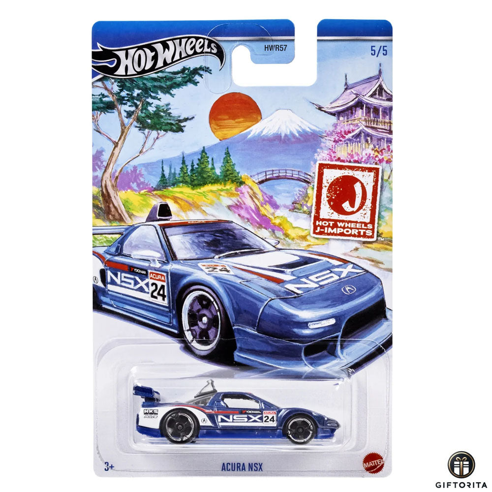 Hot Wheels Regular – Acura NSX – 5/5 – Blue
