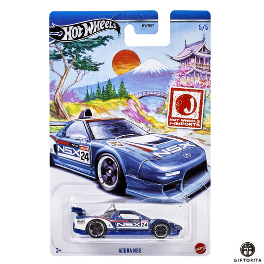 Hot Wheels Regular – Acura NSX – 5/5 – Blue