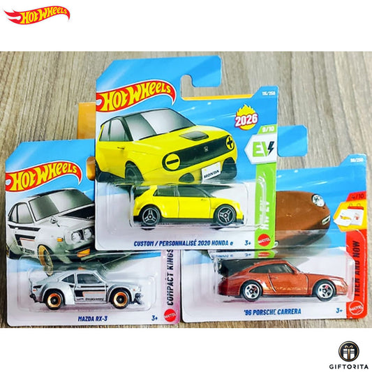 Daily Deals - B : Hot Wheels Mainline Short Card Set of 3 Car