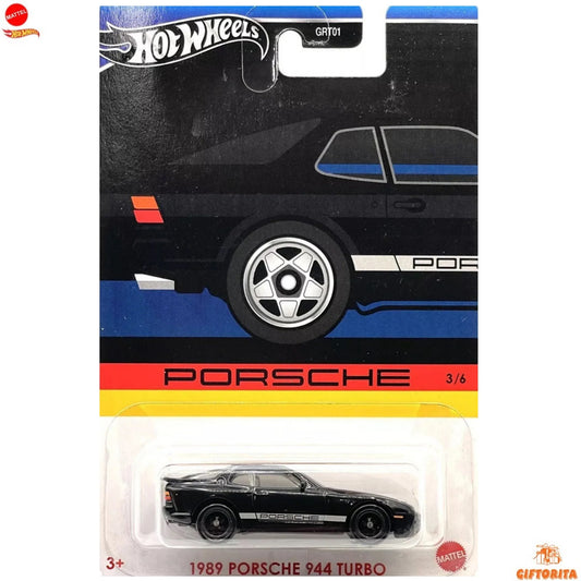 Hot Wheels Regular Porsche - 1989 Porsche 944 Turbo - 3/6