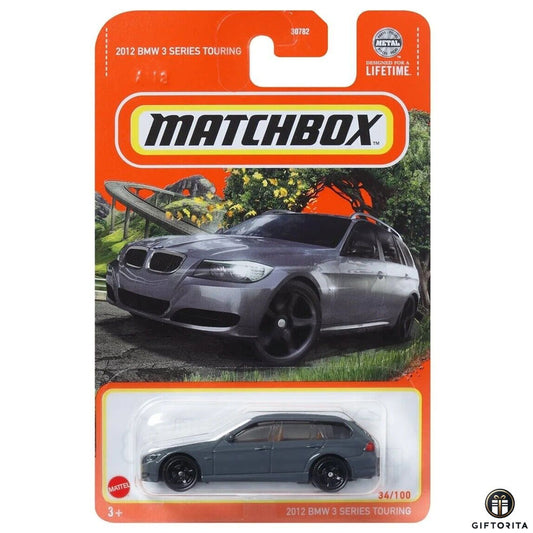 Matchbox Regular Card 2  (P00015)  - 2012 BMW Series Touring - 34/100 - Ash