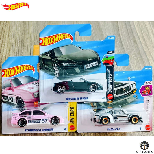 Daily Deals - F : Hot Wheels Mainline Short Card Set of 3 Car