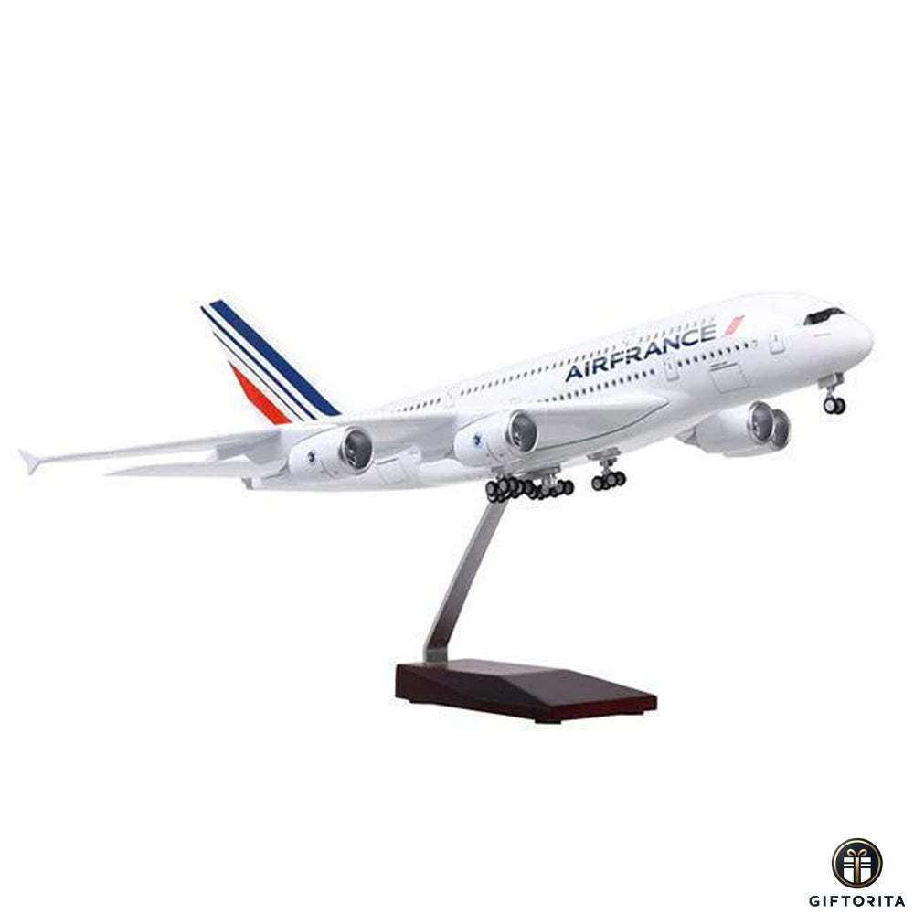 Plane Die Cast 1:158 (P01685) - Air France Airplane Model Plane # 18.5"