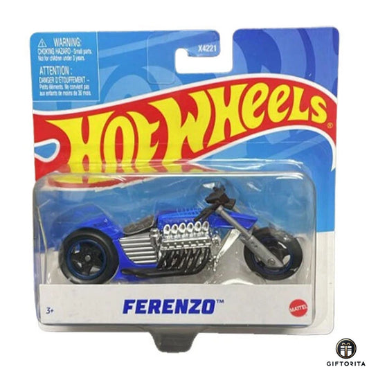 Hot Wheels - 1:18 Street Power Motorcycle (P01702) - Ferenzo