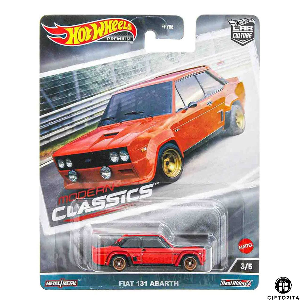 Hot Wheels Premium Single - Car Culture -Modern Classics - 3/5 - Red