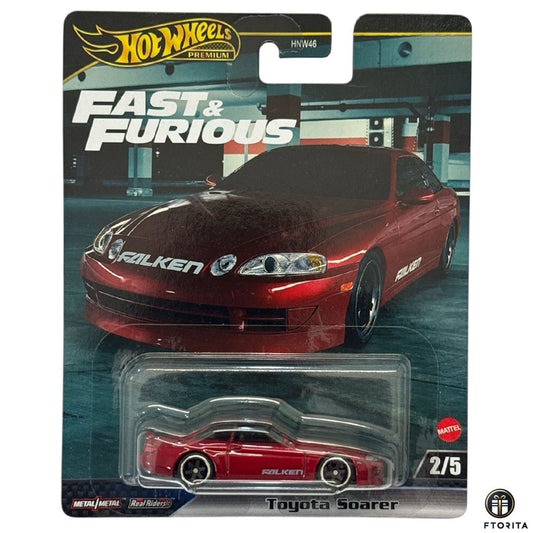 Hot Wheels Premium Single – Fast & Furious – Toyota Soarer - 2/5 - Red