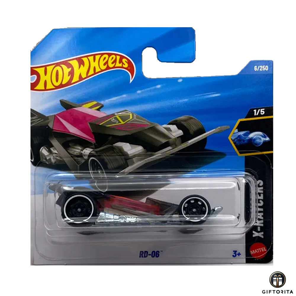 Hot Wheels Regular Short Card – RD-06 - 1/5 & 6/250
