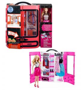 barbie fashionistas ultimate closet portable fashion toy with doll