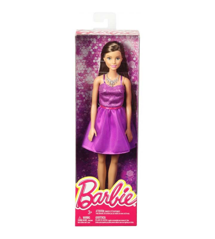 barbie purple dress