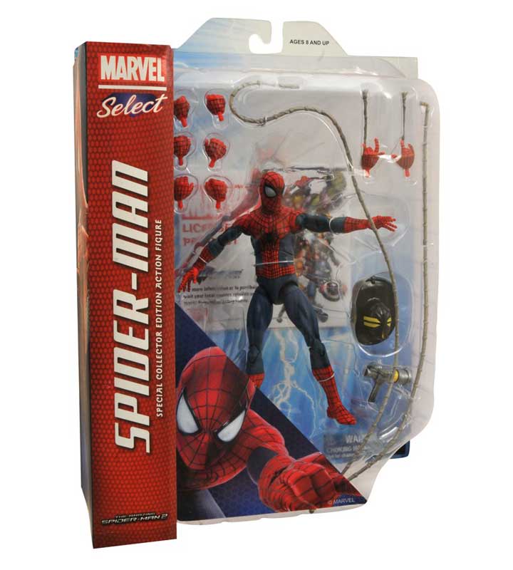 Action Figure Marvel Select Spider Man Giftorita
