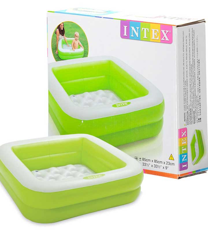 intex square baby pool