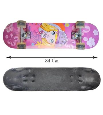 barbie on skateboard