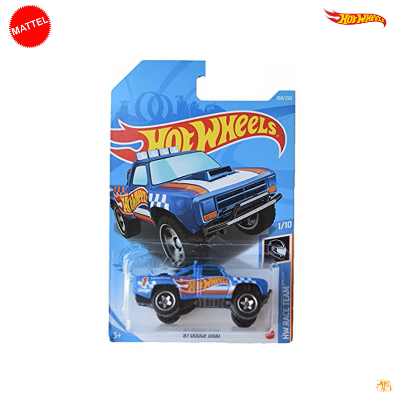 HOT WHEELS Regular Dodge 2 – 87 Dodge D100 – 1/10 & 168/250 – Blue ...