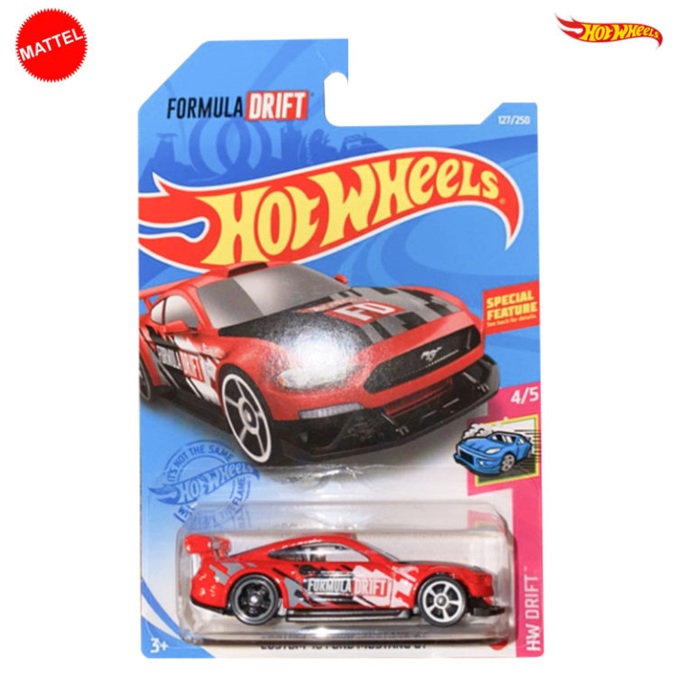 HOT WHEELS Regular Ford – Custom 18 Ford Mustang GT – Red – Giftorita