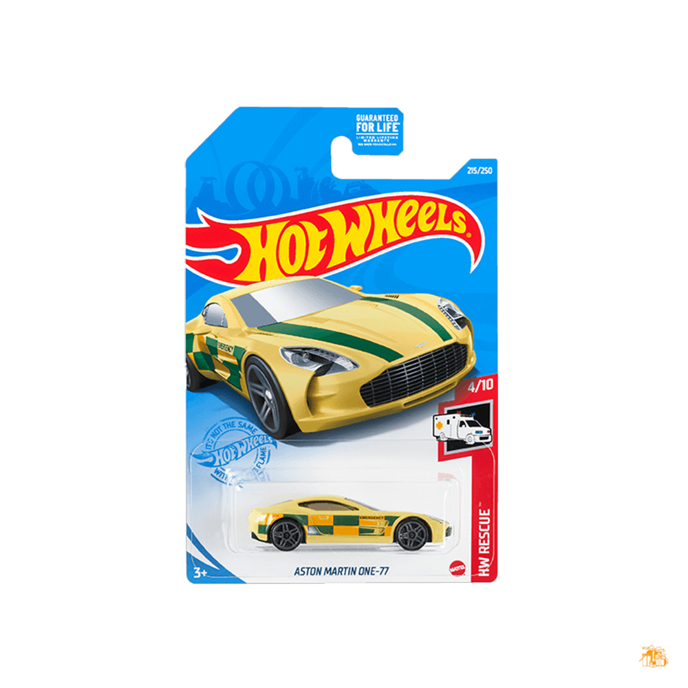 Hot Wheels Regular Aston Martin One 77 Yellow Torita