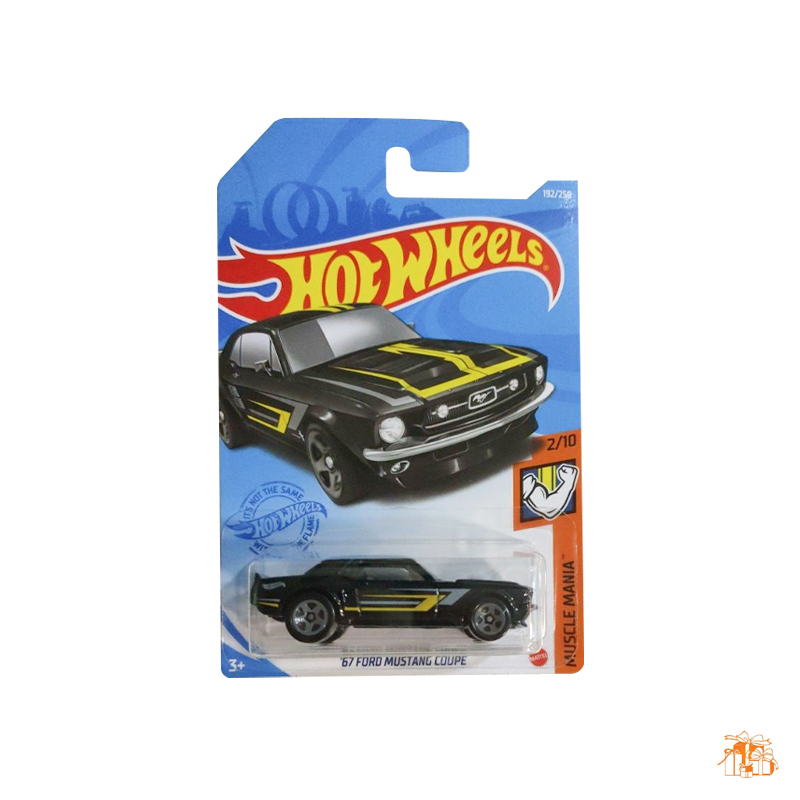 HOT WHEELS Regular Ford – 67 Ford Mustang Coupe – 2/10 & 192/250 ...
