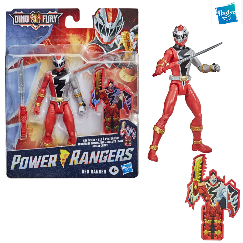 Action Figure Hasbro – Dino Fury Power Rangers – Red – 6 Inch (Shop ...