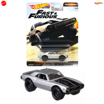 Hot Wheels Premium Single 4 – Fast & Furious – 67 OFF Road Camaro – 4/5 ...