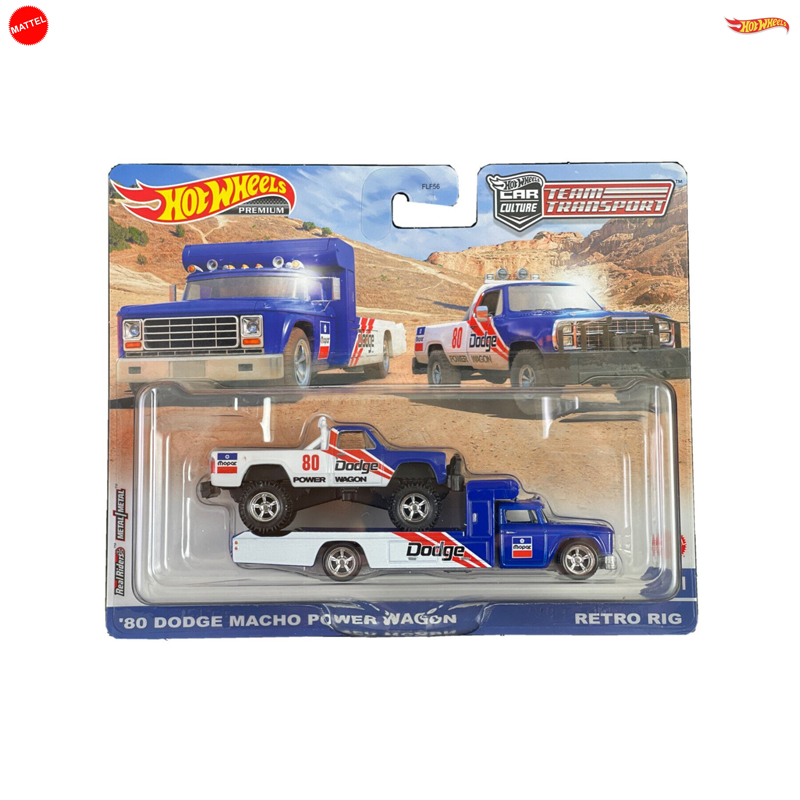 Hot Wheels Premium Team Transport – Car Culture – 80 Dodge Macho Power ...