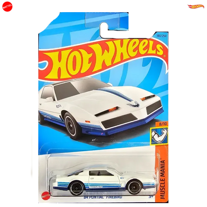 Hot Wheels Regular – 84 Pontiac Frebird – 8/10 & 180/250 – White ...